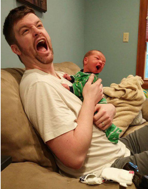 20 hình ảnh hài hước của cha và con - Hình Ảnh Đẹp HD